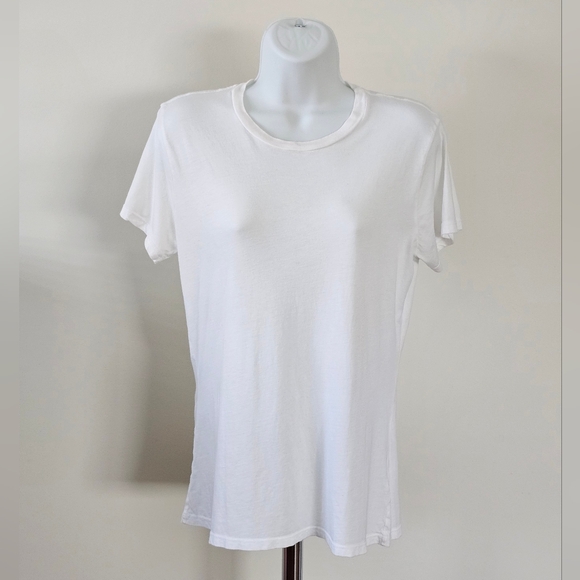 Nili Lotan Tops - Nili Lotan White Short Sleeve Tee Size Medium